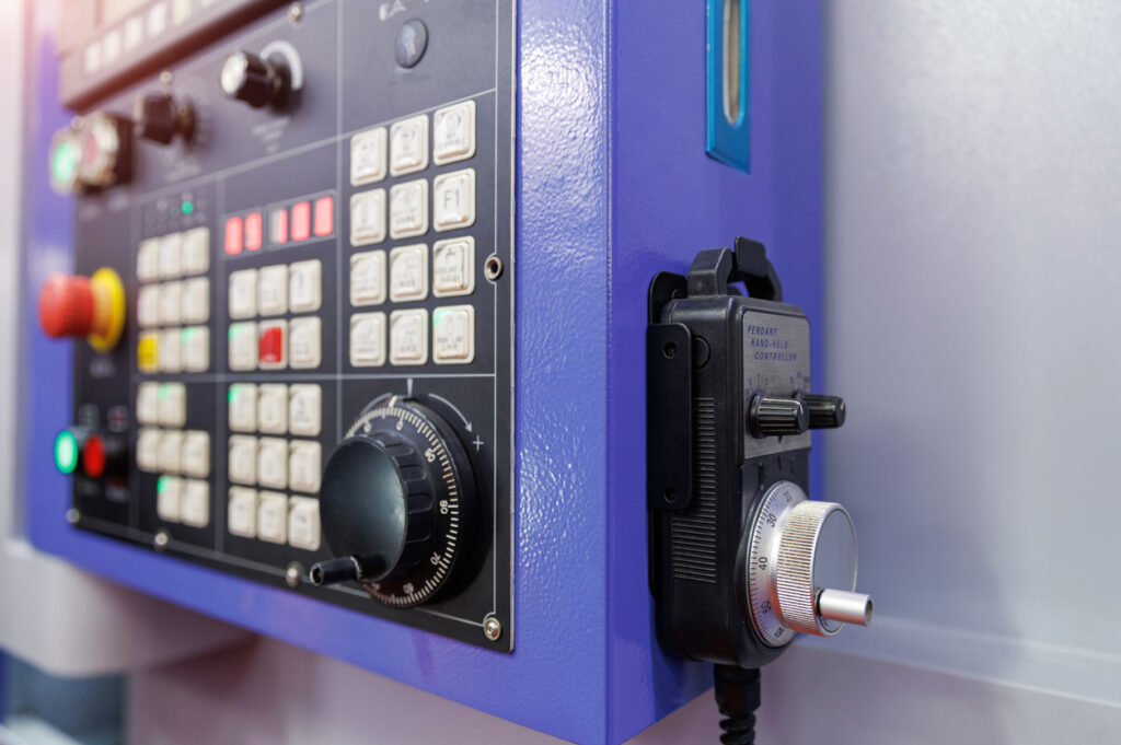 CNC Device Control Panel